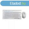 Rapoo 8000S Wireless Keyboard & Mouse Combo White HU
