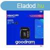 GOODRAM micro SD 128 GB memriakrtya - adapterrel