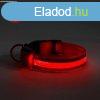 LED-es nyakrv - akkumultoros - L mret - piros