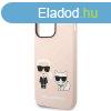 Karl Lagerfeld and Choupette Liquid Silicone Apple iPhone 14
