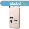 Karl Lagerfeld and Choupette Liquid Silicone Apple iPhone 14
