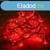 Vezrls LED fnyfzr fehr kbeles - piros szn 6 m