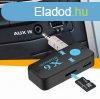 Bluetooth AUX adapter SD krtya foglalattal