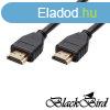BLACKBIRD Kbel HDMI male/male sszekt 4K, 10m Fekete