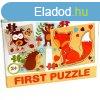 Bbi First puzzle Erdei llatokkal