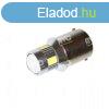 LED 10-30V 5W helyre BA15s 6 LED Piros