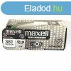 Maxell 381 ezst-oxid gombelem (SR1120,) 1,55V