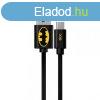 USB kbel DC - Batman 002 USB - MicroUSB adatkbel 1m fekete