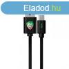 USB kbel DC - Joker 001 USB - MicroUSB adatkbel 1m fekete