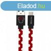 USB kbel Disney - Minnie USB - MicroUSB adatkbel 1m piros 