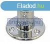 Korláttalp kerek 90 fok 25 mm inox LIN