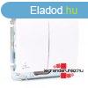 Legrand Galea Life csillrkapcsol IP44, fehr, Legrand 7710