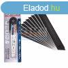 Extol ks penge 180,7mm/10db, SK2 acl tripla vgl, feket