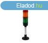 Jelz oszlop piros,srga,zld 230V AC/DC LED hangjelz nlk