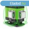 Huepar 503DG - 12 vonalas, 3D (3x360) zld lzer szintez a