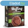 Celiko muffin lisztkeverk tcsokold darabokkal s pudingg