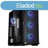 Zalman Z10 Plus RGB Tempered Glass Black