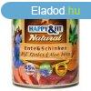 Happy&Fit Natural Dog Konzerv Kacsa&Sonka Sttkkel