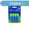 Elem tlthet akku AA ceruza HR6 2600mah 4 db/csomag, Blueri