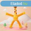 Teleszkpos lb zsirf jtk, tapadkorongokkal #Srga