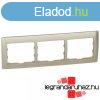 Legrand Galea Life keret hrmas vzszintes, titnium, Legran