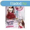 Sparlke girlz - Kutyastltat baba 2 kutyussal (30 cm baba)