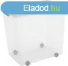 Doboz fedllel KIS W Box XL, 78L, ttetsz, 39x57x52 cm, tr