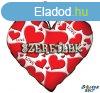 Szv alak prna, szvek, love, szeretlek, nagy mret