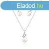 JwL Luxury Pearls Elegns kszer szett valdi gyngykkel s