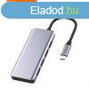 HUB RECCI RH06 TypeC-4xUSB 3.0 + Micro HUB