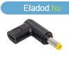 Akyga AK-ND-C03 USB Type-C/4,8x1,7mm Laptop Adapter Black
