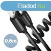 AXAGON BUMM-AM10TB Twister Micro USB > USB-A Cable 0,6m B