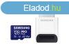 SAMSUNG SD krtya, 128GB, PRO PLUS, olvas, Blue Wave