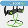 Letscom U8I Bluetooth 5.0 sztere sport zld-fekete headset 