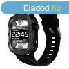 Laxasfit Q11 Okosra, fekete - magyar menvel, Pulzusmrs, 
