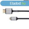 HDMI - mikro HDMI kbel 1,8m K&M
