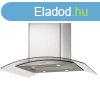 Cata ISLA GAMMA GLASS/X LED sziget praelszv inox 90cm