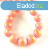 Mashan Jde gyngy arany lszter - Peach - 10mm