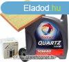 Opel Astra F benzines szrszett+motorolaj Total