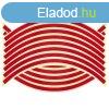 16 db Tuning felni csk #Piros