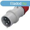 EMOS A6114, SCAME ipari dugvilla 4p 32a/400v IP44 csavarment