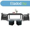 Corfu duo cube kerti btor garnitra