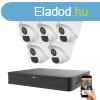 Uniview 5 dome biztonsgi kamers 5MP kamerarendszer