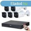Dahua 5 kamers 5MP kamera rendszer szett 80 mter jjellt