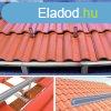 MOUNT STRUCTURE FOR TILE ROOF 580W PANEL 3.6kW,SET