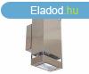 Strhm Gardenya 255x110 mm matt krm szgletes oldalfali lm
