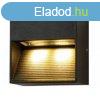 LEDmaster Oldalfalra helyezhet, stt szrke kerti lmpates