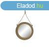 Falitkr DKD Home Decor Barna Aranysrga 46 x 2 x 46 cm MOS