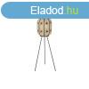 ll Lmpa DKD Home Decor 30 x 30 x 116 cm Fekete Fm Barna 