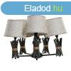 Mennyezeti Lmpa DKD Home Decor Poliszter Fm (55 x 55 x 10